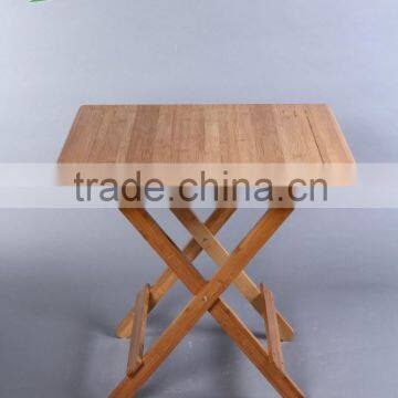 Portable Folding bamboo dining room table