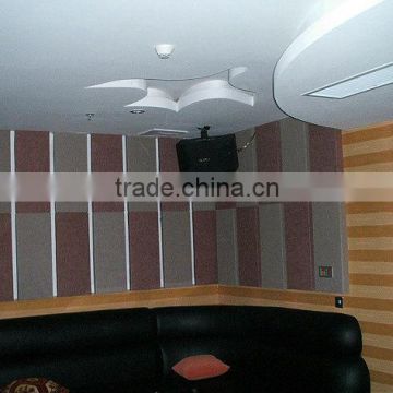 Polyester soundproofing light acoustic panel