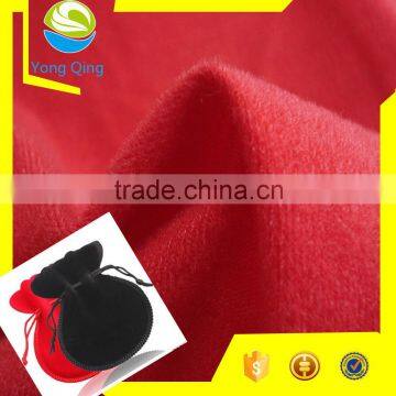 China supplier fabric and textile, velvet fabric for jewelry box