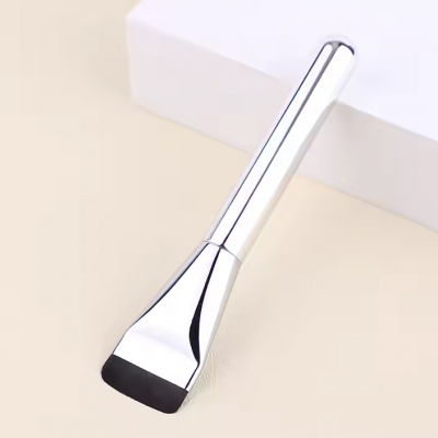 Wake up Synthetic Bristle Thick Flat Makeup Brush Set Foundation Brush for Face Use With Shaving Brush photo-3