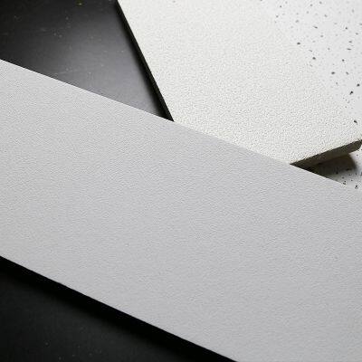 Suspended acoustic ceiling panels mineral wool fiber board false ceiling 600x600mm mineral fiber ceiling panel