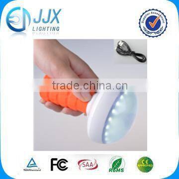 Emergency Torch Light With Battery,5V 1800mAh USB Flashlight photo-4