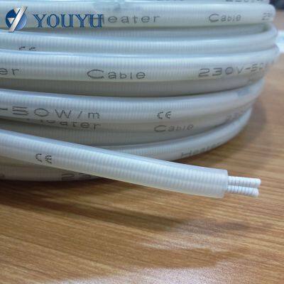 230V 40W/M Silicone Rubber Parallel Constant Wattage Heat Trace Cable Silicone Underfloor Heating Cable photo-5