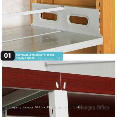 Heavy Duty Metal Library Shelving PCB049 |1.2mm SPCC Steel Double-Sided Bookstack With Adjustable Laminate for School & Public Libraries photo-5