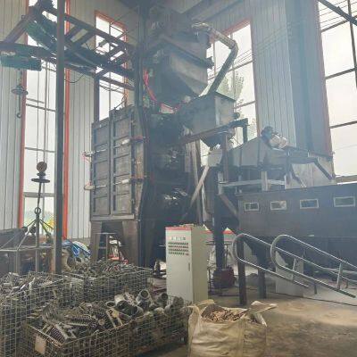 Q37 Series Hook Type Membrane Shell Shot Blasting Cleaning Machine, Vibration Free Shell Shot Blasting Machine, Wax Film Casting Enterprise Special