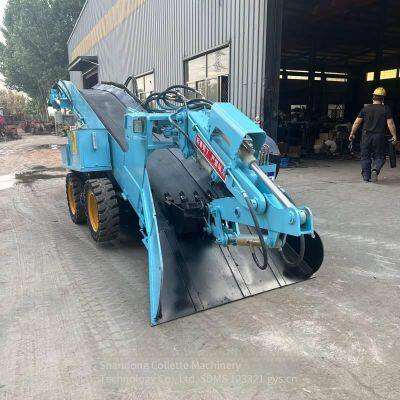 Zwy-60 Crawler Mucking Loader Manufacturer, Small Mucking Loader, Tunnel Mucking Machine, Overhead Steel Brush Mucking Machine Factory