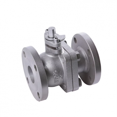ANSI GG25 PN16 2PC Cast Iron Manual Double Flange Industrial Ball Valve for Water Pipeline With Price photo-4