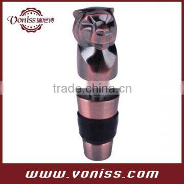 Twelve Symbolic Animals Wine Stopper, Zodiac Animal Wine Bottle Stopper Cork, photo-2