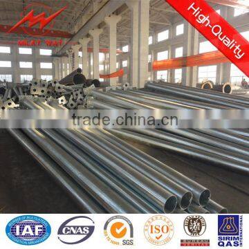 new type of steel poles street light pole parts supplier in china