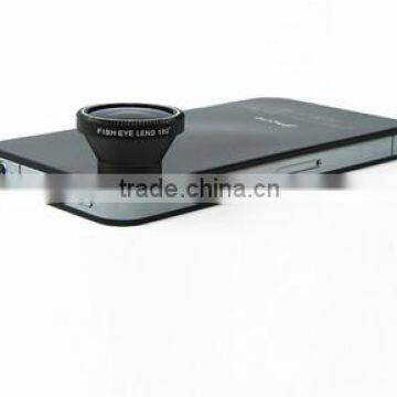 180 Degree Angle Detachable Fish Eye Lens For IPad IPhone 5 5S S4 S3 Note 2 Mobile Camera Android Phones Car Recorder Wholesale photo-2