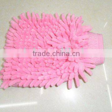 Chenille car washing gloves