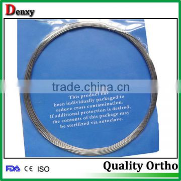 Niti dental wire shape memory wire spool niti wires