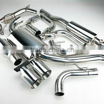 VW GOLF GTI 2.0T FSI MK6 TURBO DE-CAT DOWNPIPE FULL CATBACK EXHAUST exhaust pipe