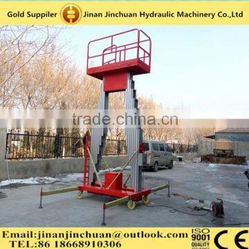 6-10m Double mast electric telescopic aluminum alloy lift table for sales