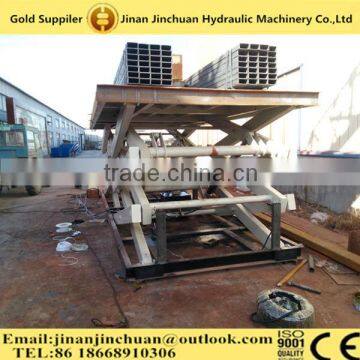 Customized stationary scissor lift/loading and unloading cargo electric lift table