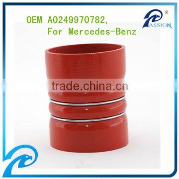 OEM A0249970782 Red Intercooler Tubing For Mercedes-Benz Tractor Parts