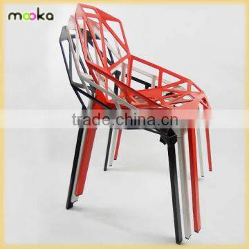 Outdoor Restaurant furniture ,Aluminum French Cafe Chairs Metal chair