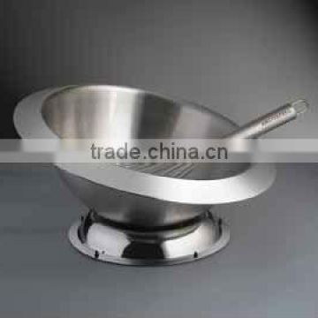 STAINLESS STEEL WHIP BOWL WITH WHISK