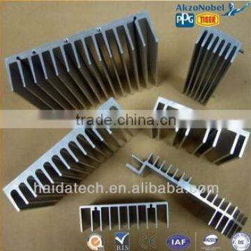 haida brand CE certificate jiangyin aluminum heat sink profile manufacutrer