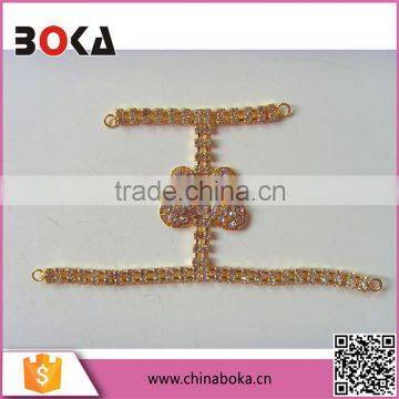 Hot-selling high quality low price rhinestone buckles for wedding decoration