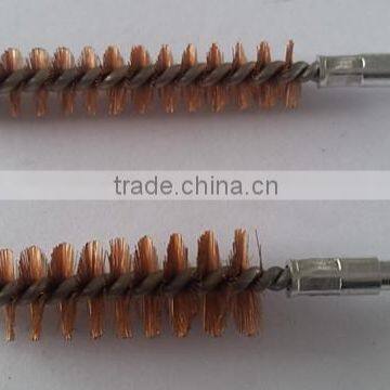 Gun cleaning bronze wire bore hard bristle brush wholesale