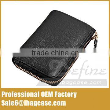 Mens Womens Leather Coin Card Holder Wallet photo-4