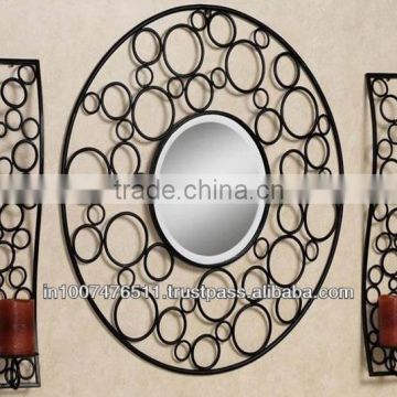 Wrought Iron Wall Mirrors