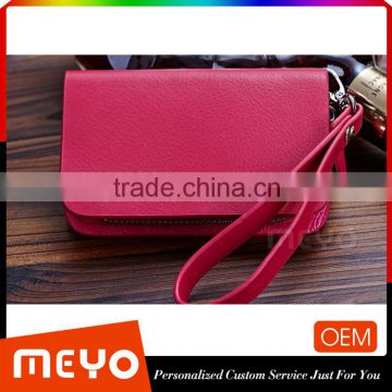 Wholesale money pocket leather key pouch for lady shopping                        
                                                                                Supplier's Choice