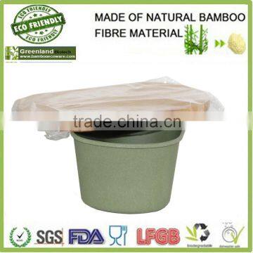 eco-friendly kitchenware bamboo fiber storage box,bamboo fiber bread bin