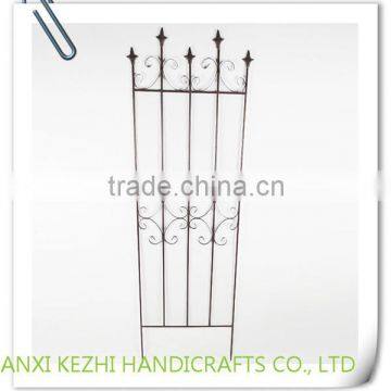 KZ8-06078 China wholesale decoration wrought iron metal star bell park garden stake