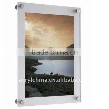 wall mounted photo frame / modern fixing frames / acrylic poster frames / poster kit