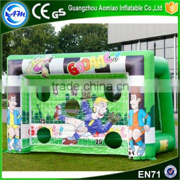 Funny inflatable soccer training dummy toss football dart game for kids