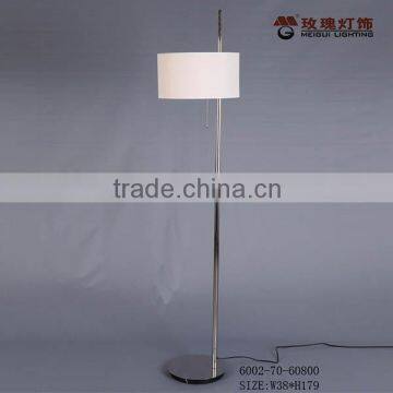 silver steel floor lamp wholesale