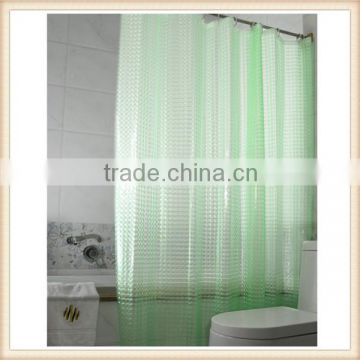 Decorative 3d picture custom shower curtains