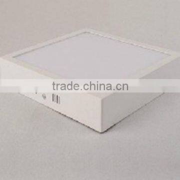 Square 6W nature white surface mounted led panel light