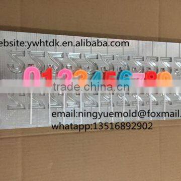 Birthday Number Candle Mold Supplier