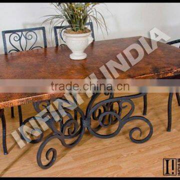 Wrought Iron Dining Table