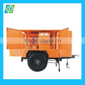 Trailer Type Wheel-Mounted Industrial Turbine Oil Purifier