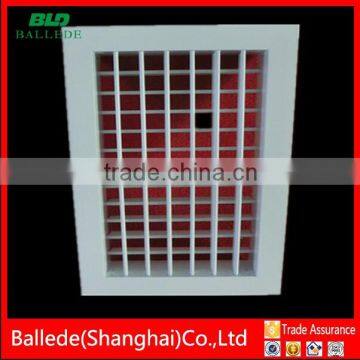 high quality double deflection aluminum louver