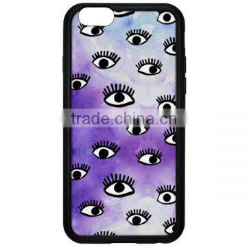 Eye On Purp Silicone Phone Case,Gummy Phone Case