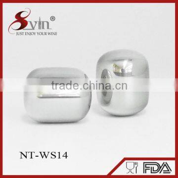 Amazon Hot Steel Whiskey Cubes Stainless Steel Reusable Ice Cube photo-4