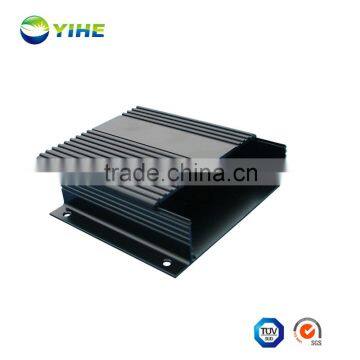 extruded Aluminum heat sink with powder coating for inverter housing