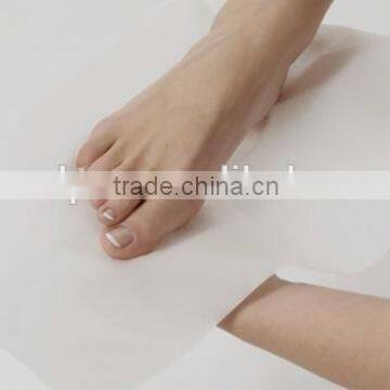 Disposable non woven wood pulp pedicure towel for salon