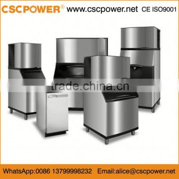 advanced stainless cube ice machine with 3 years warranty