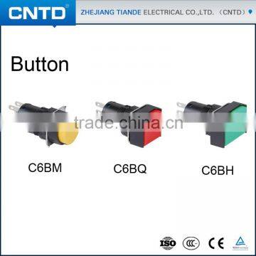CNTD 16mm Stay Put Momentary Push Button Switch With LED Square C6LQ Quality Choice photo-3