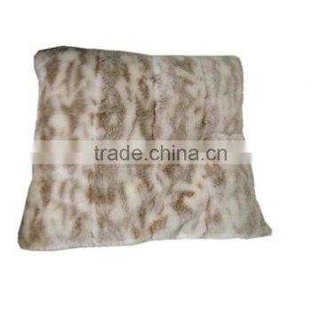 Faux fur cushion