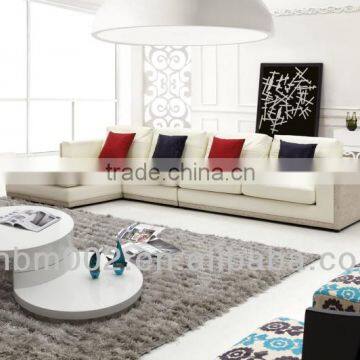 2014 New modern leather sofa set imported leather and China leather