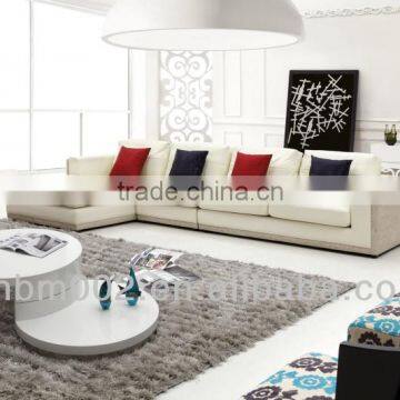 2014 New Modern Leather Sofa Set Imported Leather and China Leather
