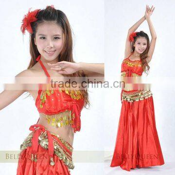 red belly dancing costumes,belly dancing attire,costume belly dance ,BellyQueen