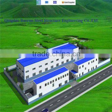 high quality prefabricated steel warehouse workshop hangar building